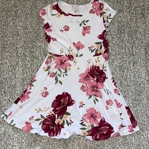 Girls children’s place floral dress size 7/8